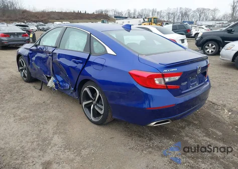 2020 Honda Accord Sport from USA, damaged, VIN 1HGCV1F33LA148147